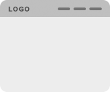header-horizontal Horizontal
